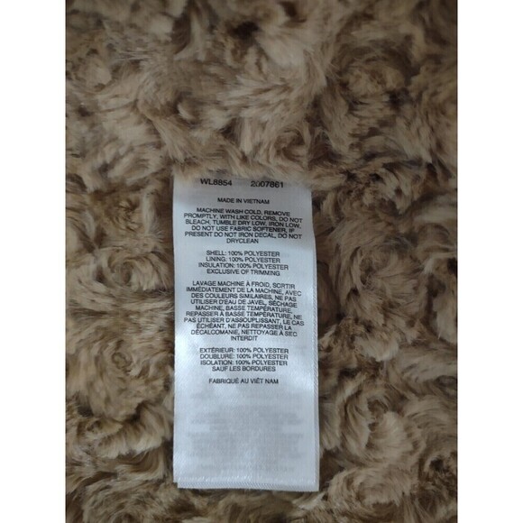 Nwot Columbia Women's Large Copper Crest Quilted Novelty Jacket Tan Insulated - Picture 8 of 11